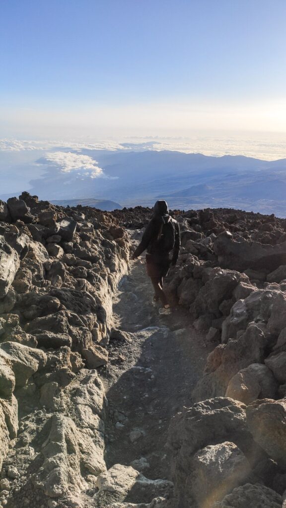 Noční výstup a východ slunce na sopce Pico de Teide