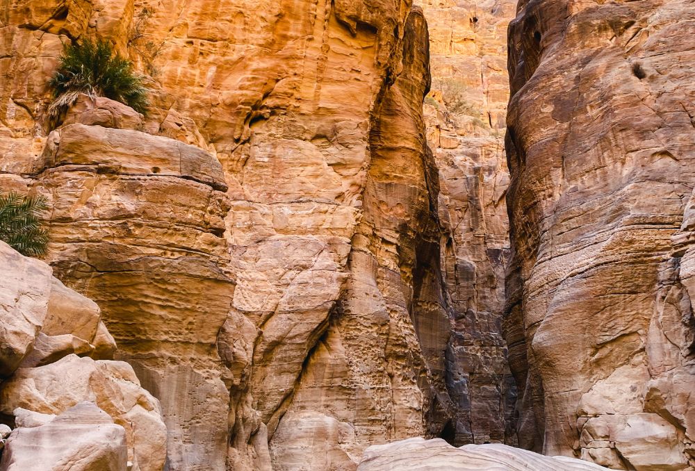 Kaňon Wadi Ghuweir: Turistika v přírodní rezervaci Dana (Jordánsko)