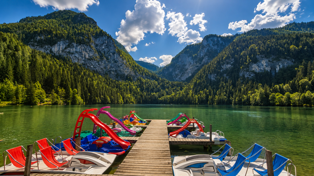 rakouské jezero Gleinkersee